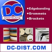 DC Distributing Ad "Edgebanding, Grommets, and Brackets"
